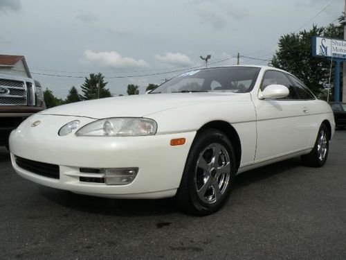 1995 lexus sc 400,1 owner,rare black int,dlr service history,chrome wheels,sharp