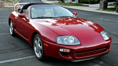 1997 toyota supra twin turbo hatchback mkiv stock! no reserve!!!