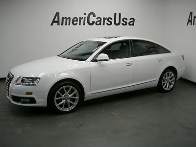2010 a6 premium plus navi leather sunroof carfax certified one florida owner