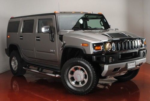 2008 hummer h2 rear entertainment rear view camera fully serviced