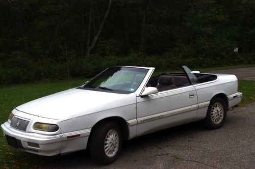 1995   lebaron convertible