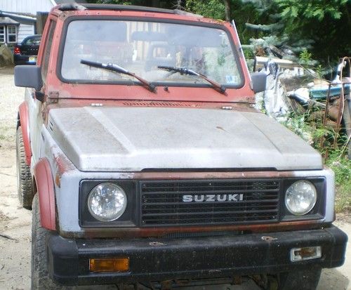 1988 suzuki samurai - sidekick engine conversion