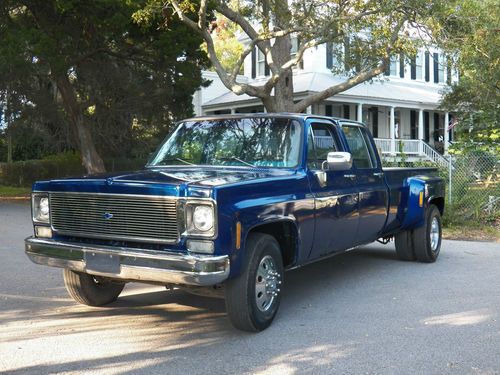 1976 Chevrolet C30 (1 Ton; 3500) Crew Cab Dually Long Bed. C30 is like old C3500, image 2