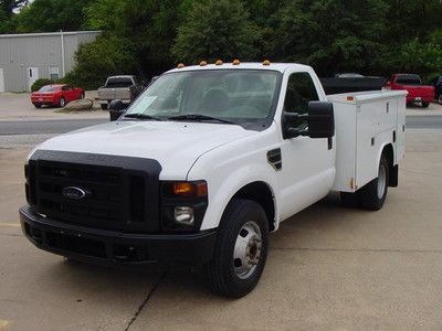 2008 FORD F350 SERVICE TRUCK UTILITY 9 FT BED LIFT GATE TOP OPEN FLEET SERVICED, US $10,450.00, image 2