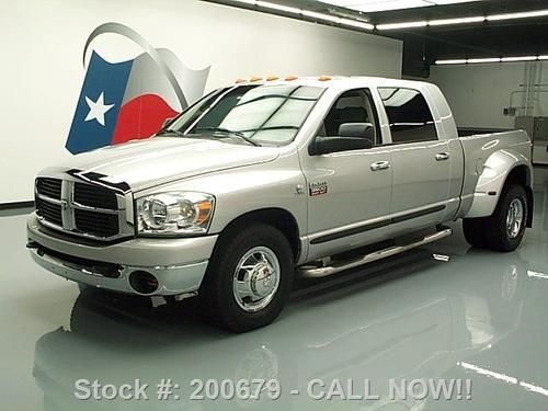 2008 dodge ram 3500 mega cab diesel drw 6-speed 67k mi texas direct auto