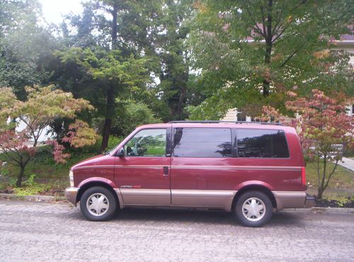 1998 chevy astro l t touring van 7 passenger loaded w/options