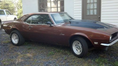 1968 chevrolet camero hardtop