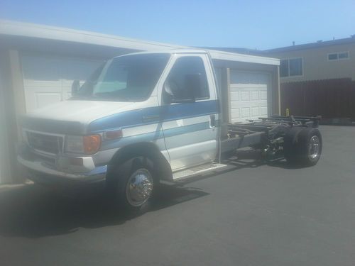 2007 ford e-450 super duty base cutaway van diesel 6.0l