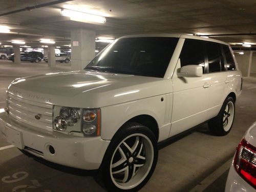 2005 range rover westminster edition
