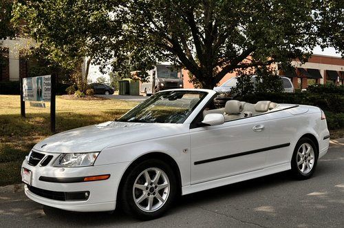 Southern 2007 saab 9-3 2.0t convertible touring / xenon / heated seats / onstar