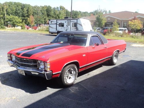 1971 chevrolet el camino custom standard cab pickup 2-door 5.7l