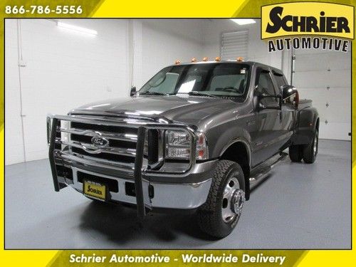 2006 ford f350 super duty xlt drw gray 4x4 6.0l turbo diesel power stroke engine