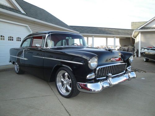 1955 chevy resto-mod all new frame-off restoration  hot-rod (all-new) cold air