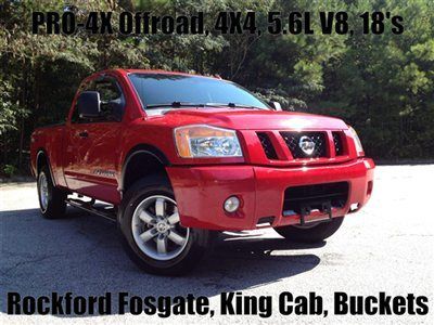 Pro-4x offroad 4x4 rockford fosgate bucket seats 5.6l v8 bedliner fog lights