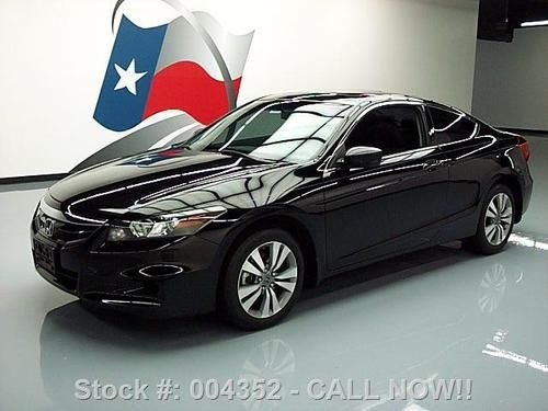 2011 honda accord ex-l coupe sunroof htd leather 12k mi texas direct auto