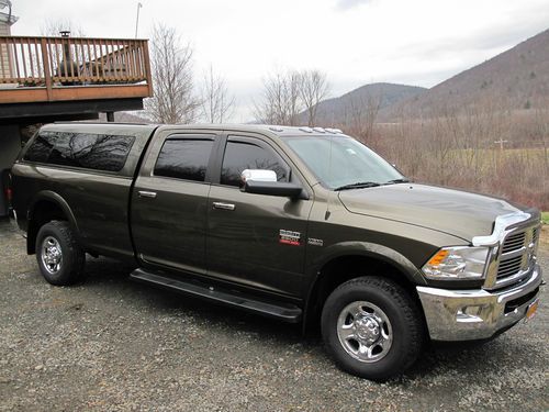 2012 ram 2500 laramie crew cab 8 foot bed with custom cap and accessories