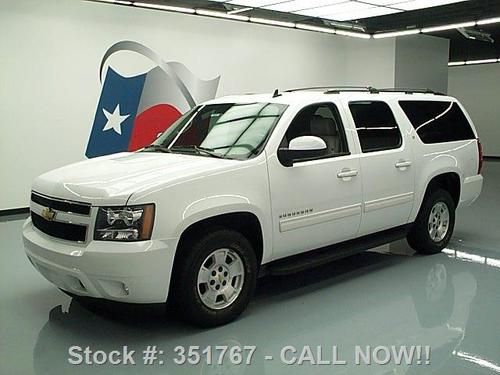 2011 chevy suburban lt leather nav rear cam dvd 53k mi texas direct auto