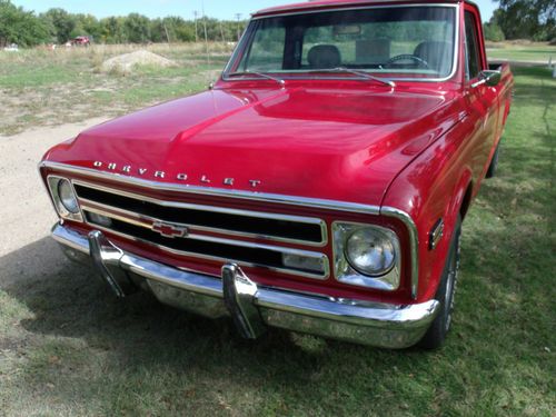 1968 chevrolet c10 pickup beautiful  frame up restoration