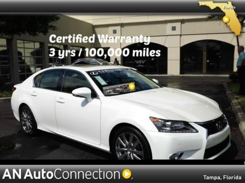 Lexus gs 350 manufacturer certified 3yrs / 100,000 miles