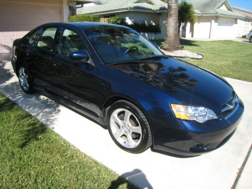 2006 subaru legacy 2.5i limited one owner  4-door sedan lthr auto 6cd changer