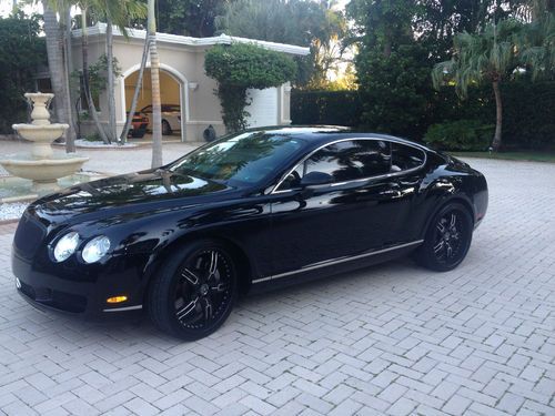 2005 bentley continental gt coupe 2-door 6.0l - only 15k miles