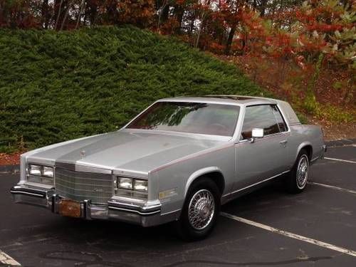 1985 cadillac eldorado coupe pretty silver rare color l@@k nr!!!!