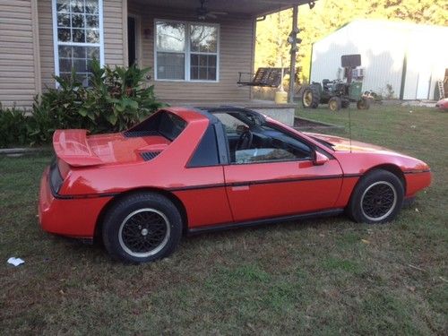 1988 pontiac fiero formula coupe 2-door 2.8l rare t-top, automatic