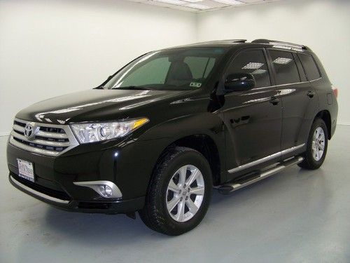 2011 toyota highlander se dvd rearcam leather heated seats 3rd row 39k