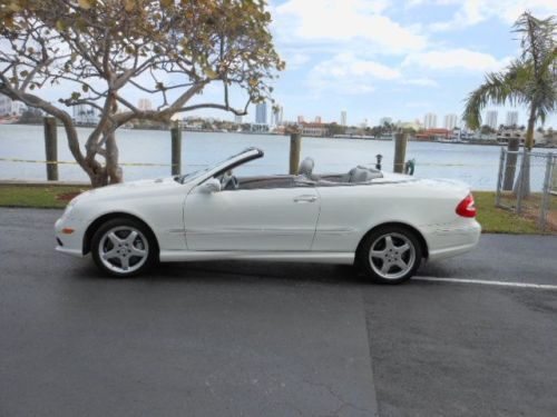 2005 mercedes-benz clk500 base convertible 2-door 5.0l