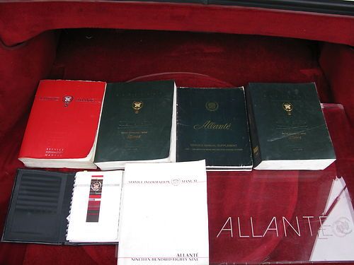 1990 Cadillac Allante  Convertible 2-Door 4.5L, image 19