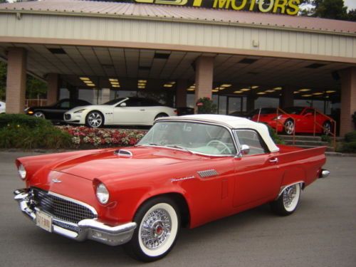 1957 ford thunderbird base convertible 2-door 5.1l