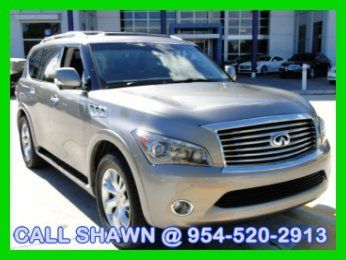 2011 infiniti qx56, navi, bose,2tv/dvds,surroundcamera, mercedes-benz dealer