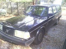 1992 volvo 240 station wagon black 276000 miles tagged to nov 2014