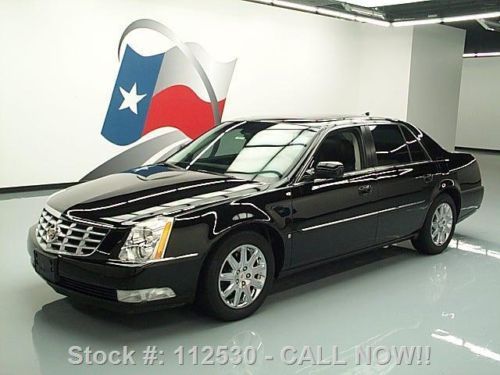 2009 cadillac dts premium lux leather sunroof nav 45k texas direct auto