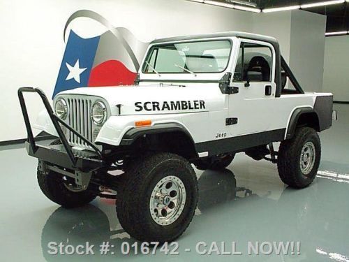 1982 jeep cj-8 scrambler 4x4 hardtop auto 350 v8 79k mi texas direct auto