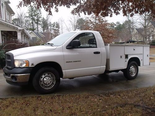 2004 dodge ram 2500 cummins 5.9 diesel auto utility body kapheide !