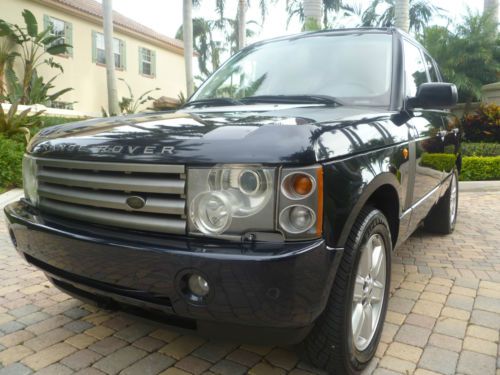 Land rover range rover hse palm beach car no reserve