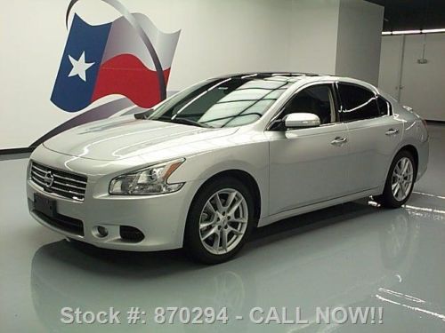 2010 nissan maxima 3.5 sv premium pano sunroof nav 34k texas direct auto