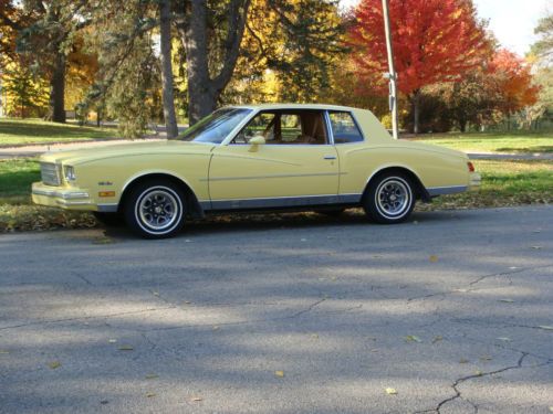 1980 chevy monte carlo super clean original low miles no reserve!