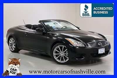 5-days *no reserve* &#039;09 g37s sport hard top navi bose xenon fact warranty carfax