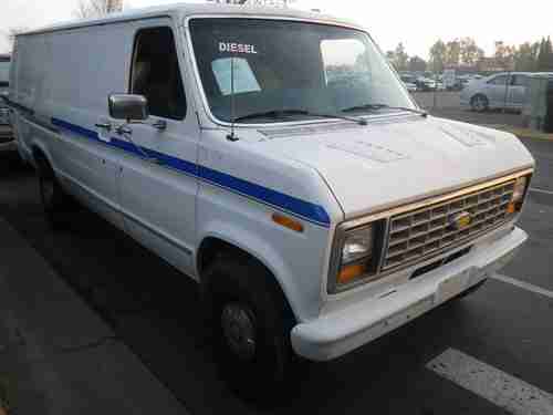 1990 Ford E350 Cargo ext van / DIESEL eng / 60 day Layaway / Worldwide shipping, US $2,250.00, image 15