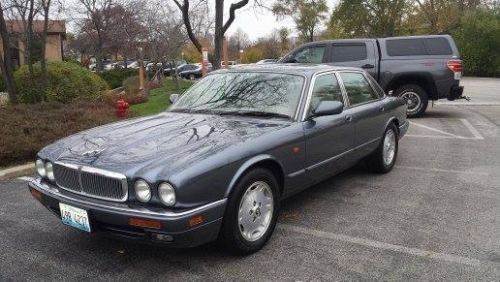 Blue 1996 jaguar xj6