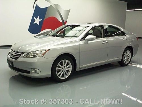 2010 lexus es350 climate seats sunroof nav rear cam 49k texas direct auto