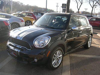 2012 mini copper s countryman all4, automatic, heated seats, pano roof, 16116 m