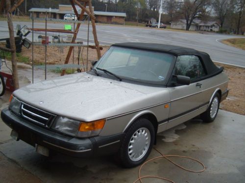 1993 900s saab convertible