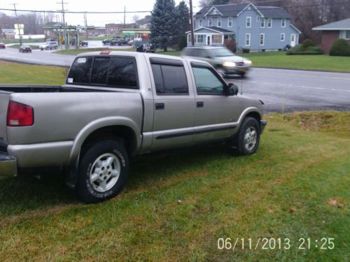 2001 chevy s10 crew cab 4 door 4x4, US $4,550.00, image 4