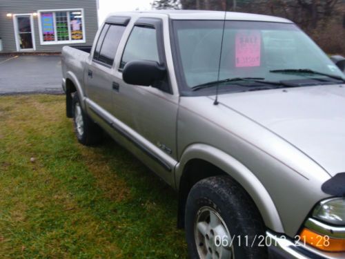 2001 chevy s10 crew cab 4 door 4x4, US $4,550.00, image 8