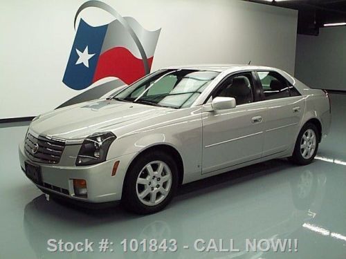 2006 cadillac cts 2.8l v6 auto leather alloy wheels 69k texas direct auto