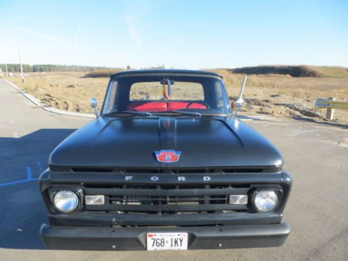 1962 F100 Rat Rod truck, Patina, Street truck, lowered, image 5