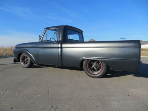 1962 F100 Rat Rod truck, Patina, Street truck, lowered, image 6